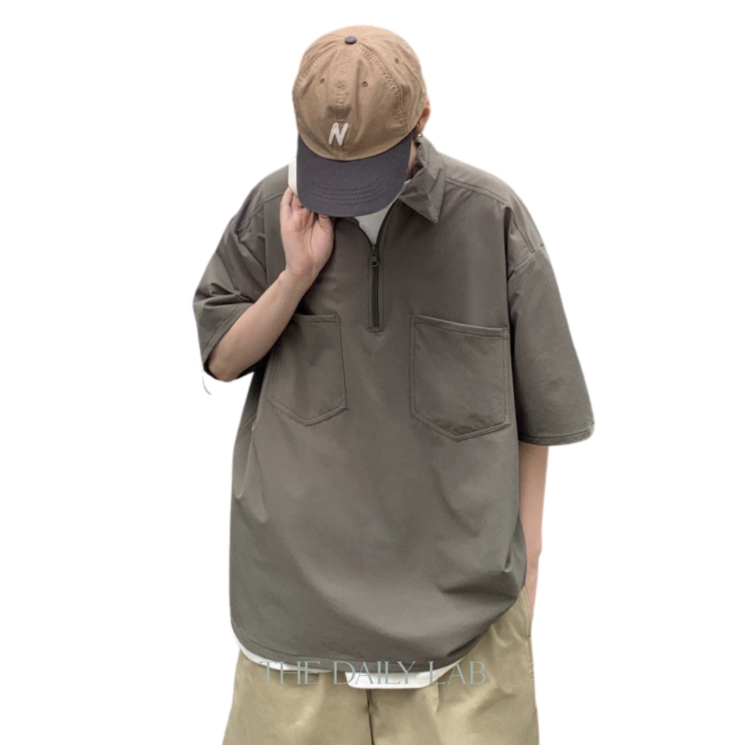 Cargo Loose Fit Overshirt