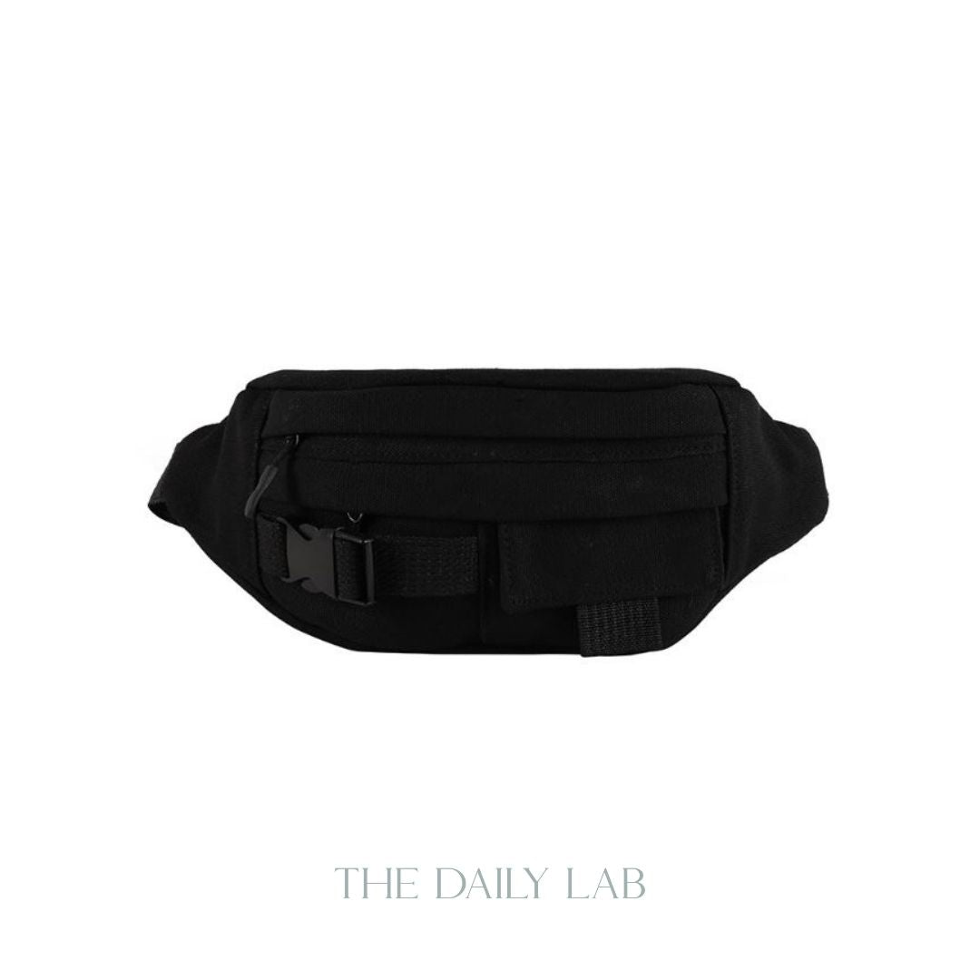 Black Canvas Bum Bag (Pre-Order)