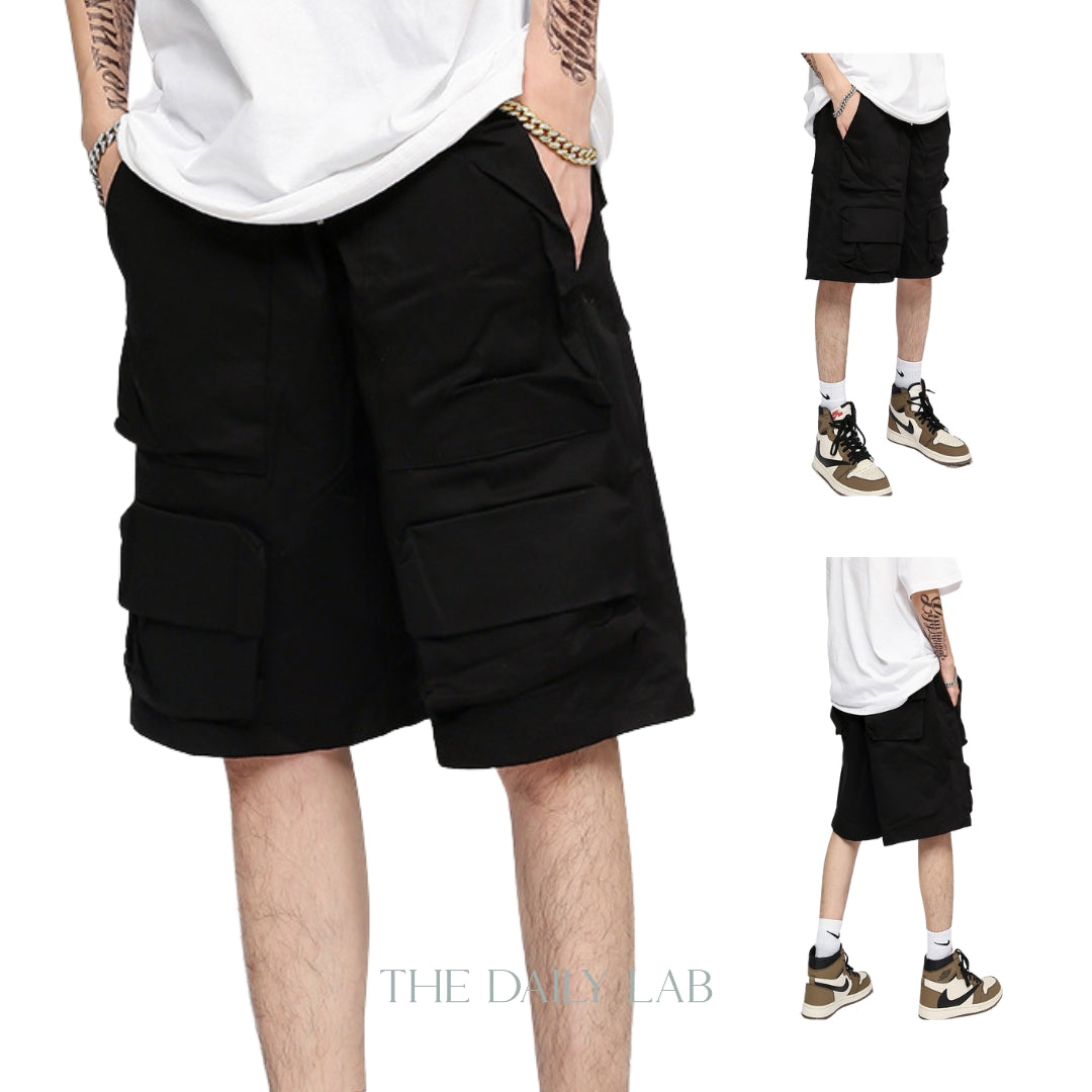 Pocketed Cargo Shorts