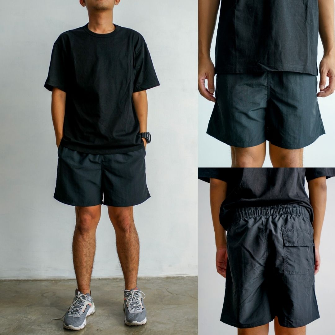 Black Classic Jersey Shorts
