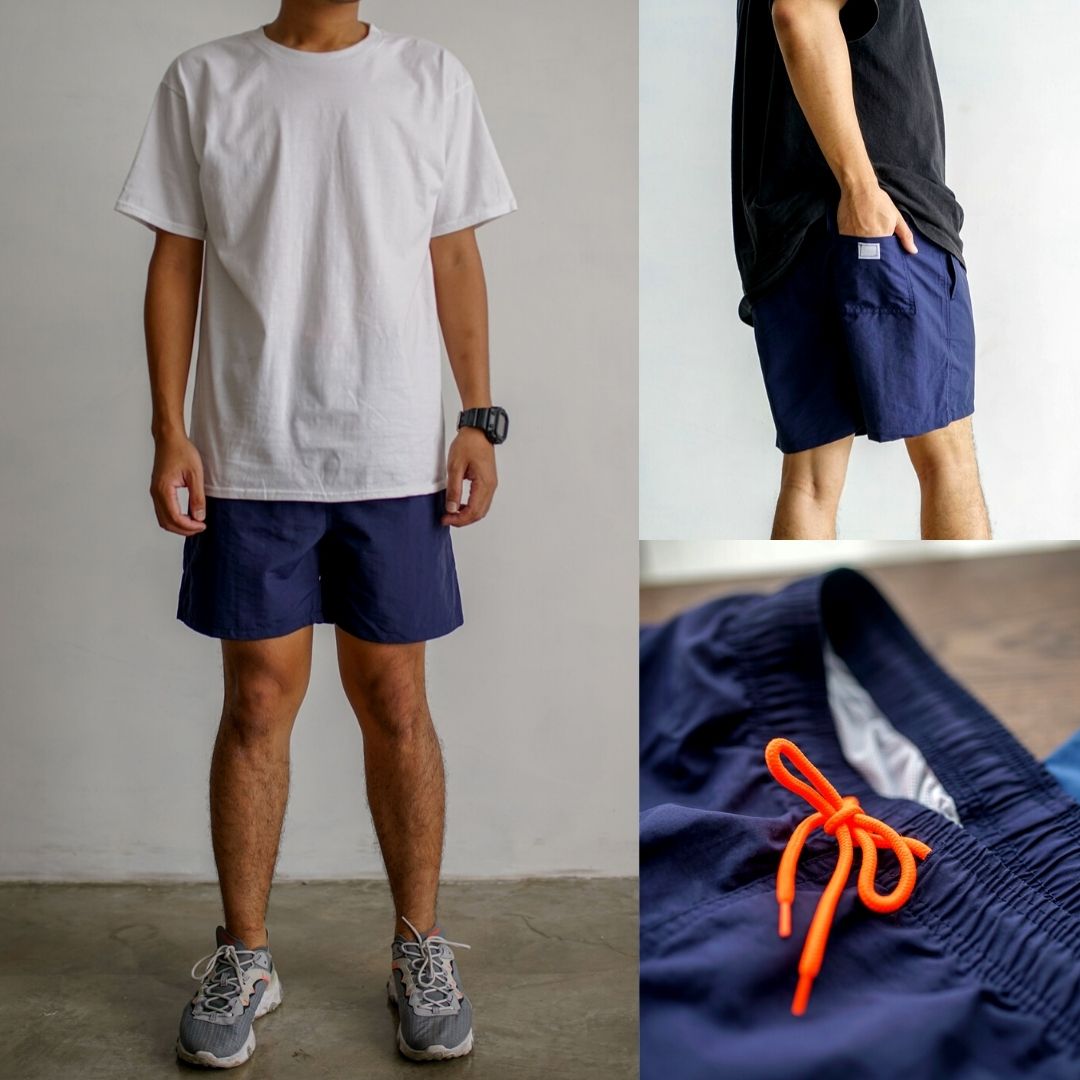Dark Blue Classic Jersey Shorts