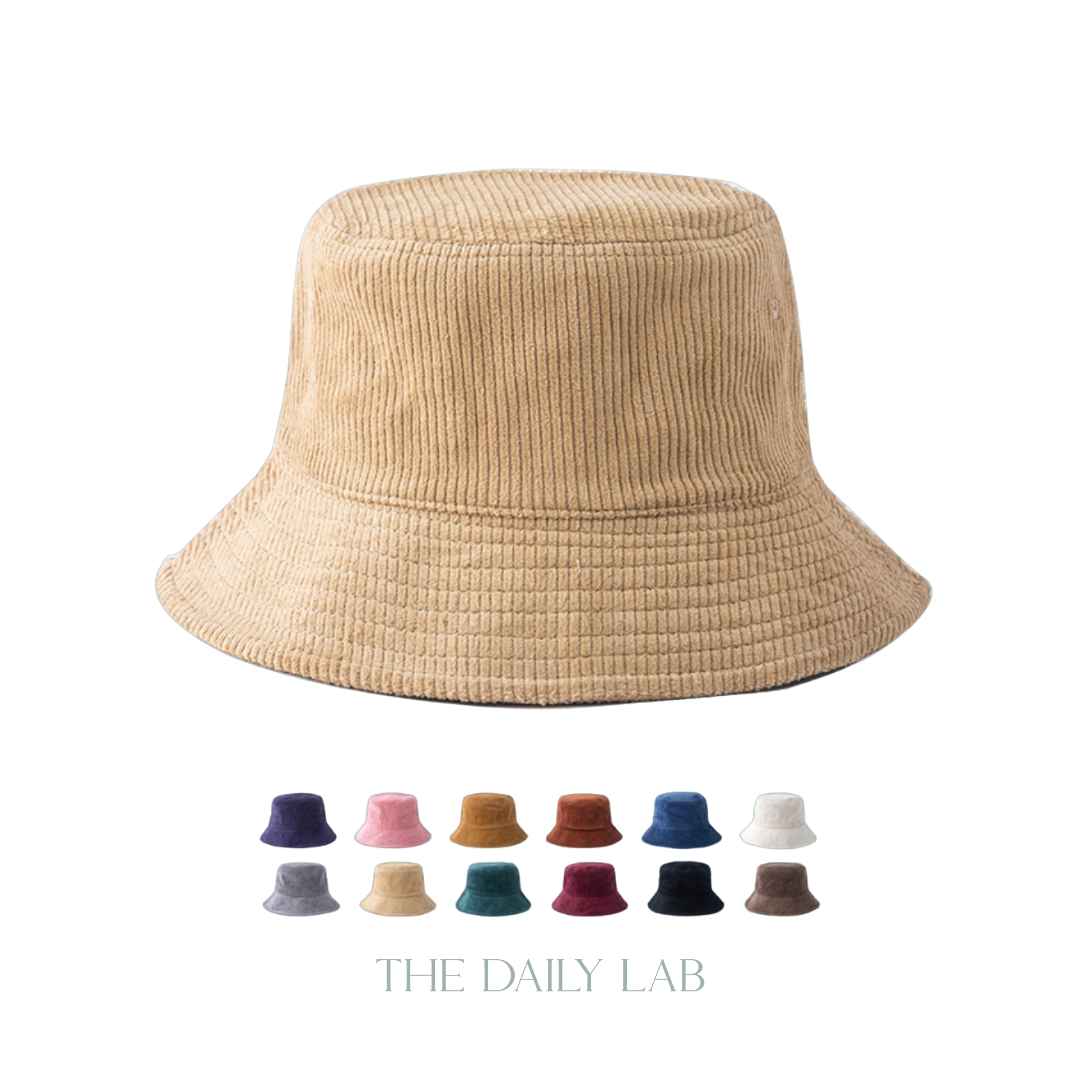 Corduroy Bucket Hat