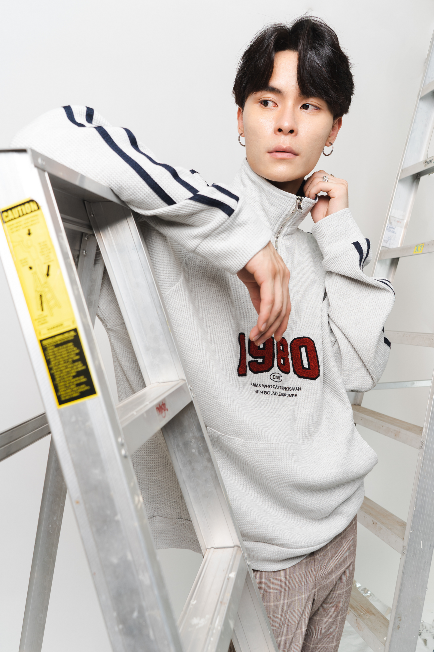 1980 Zip Up Sweater