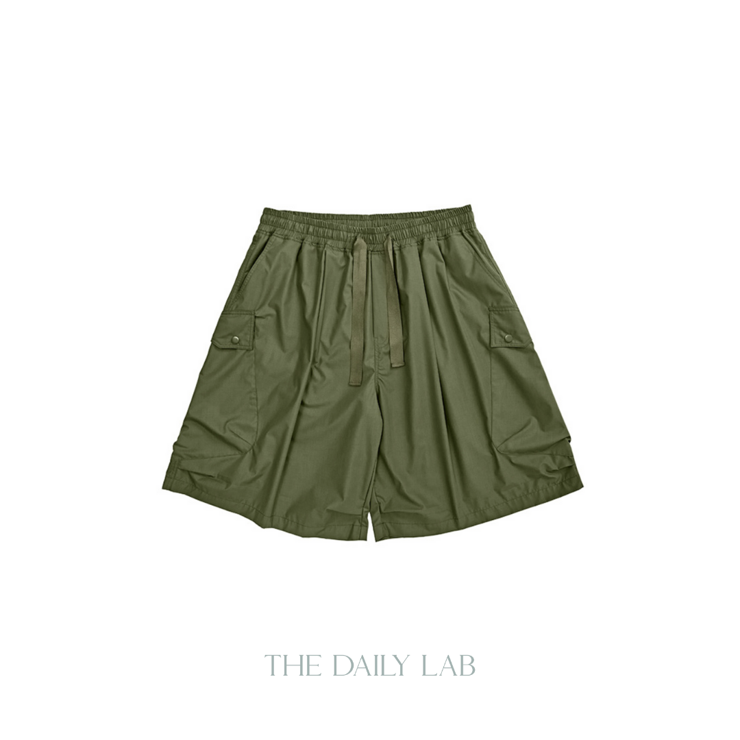 Cargo Buttoned Shorts