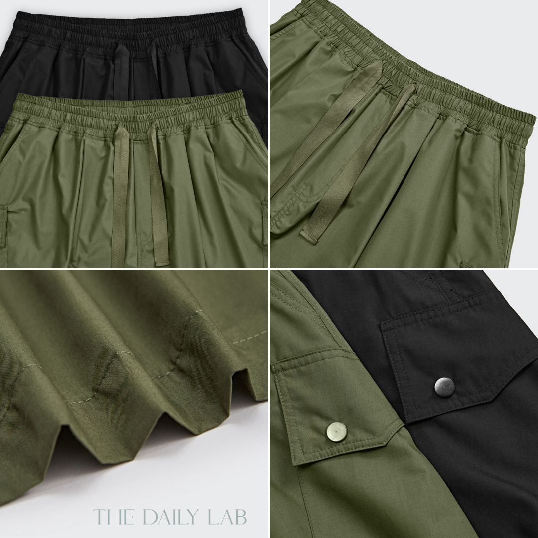 Cargo Buttoned Shorts
