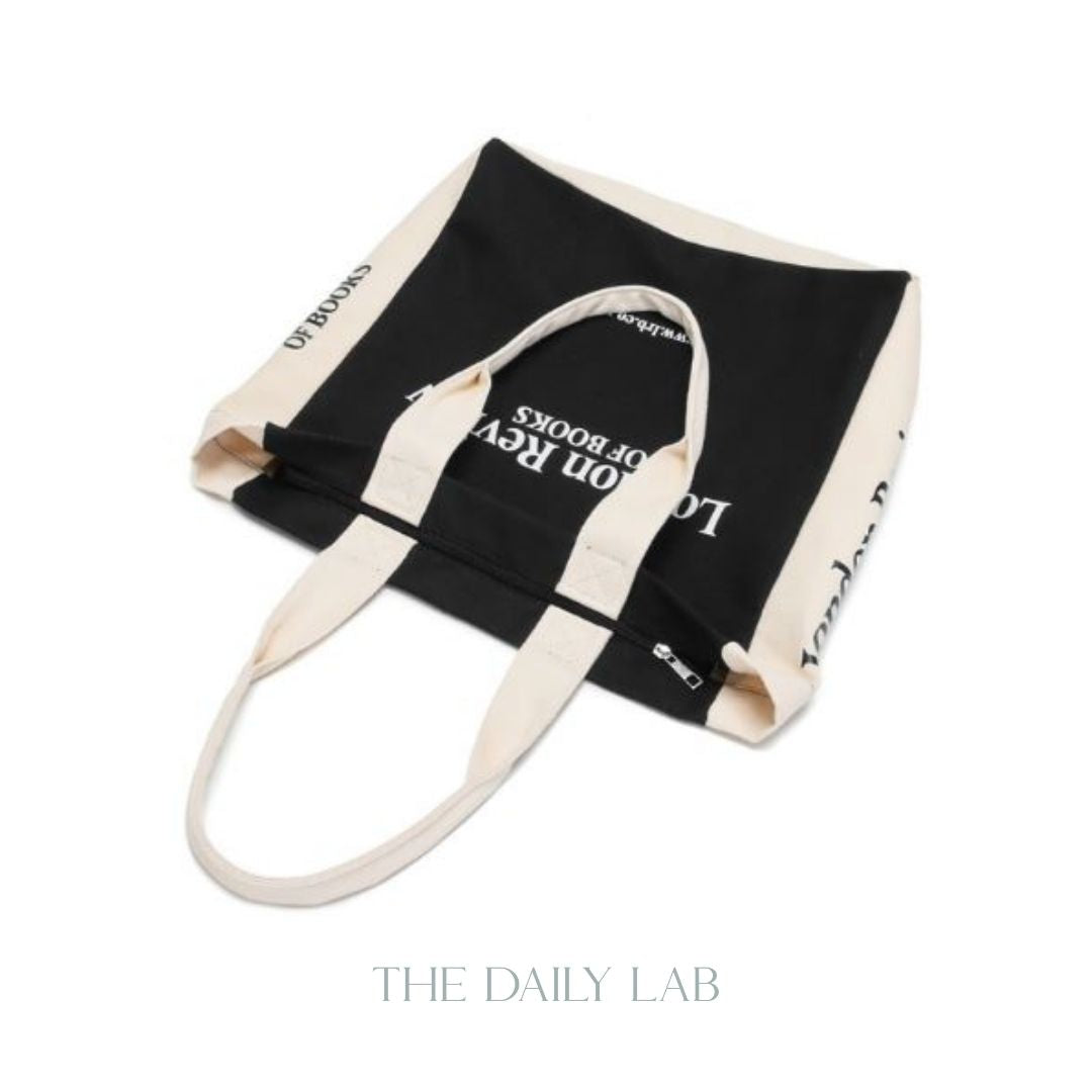 LBR Canvas Tote Bag in Black (Pre-Order)