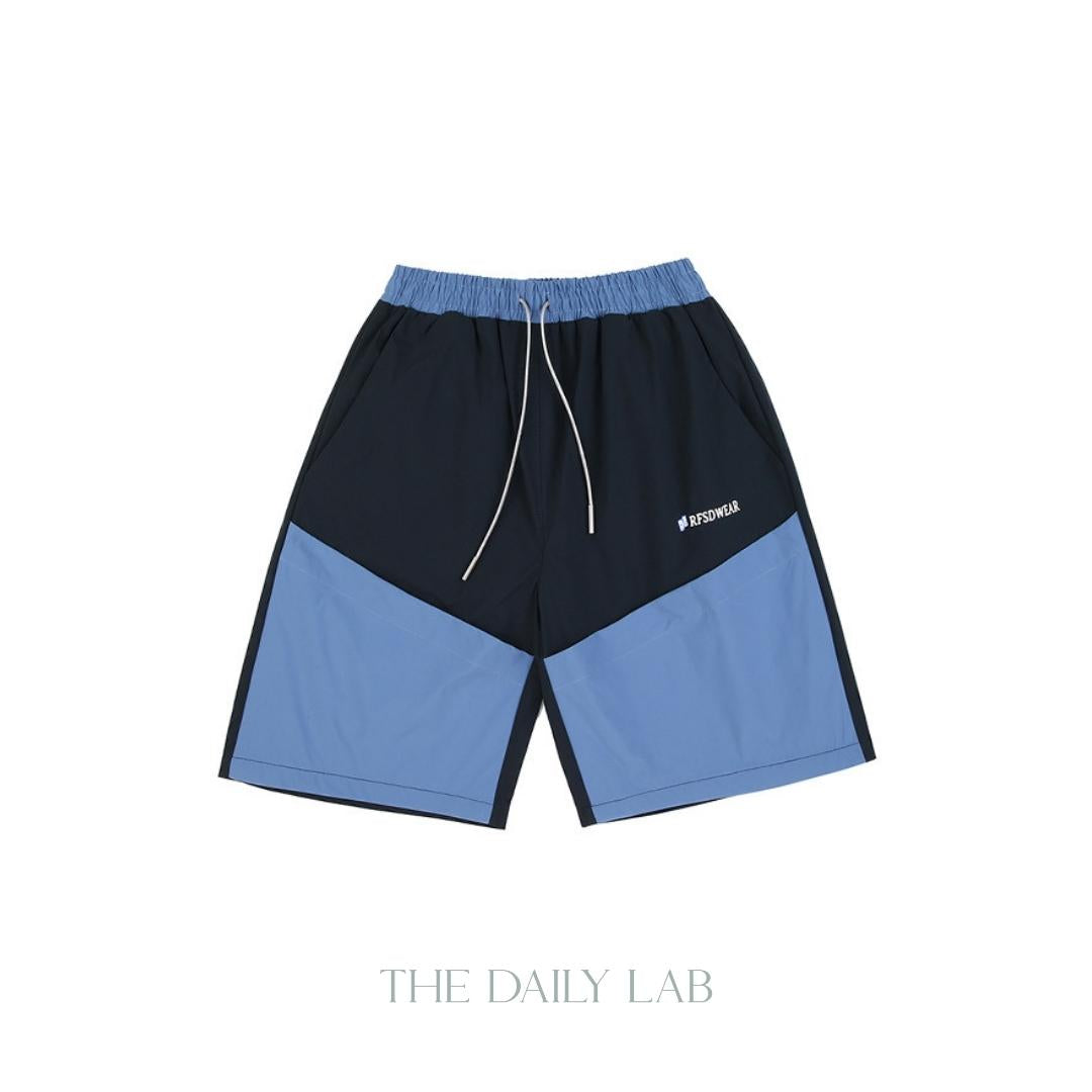 Dual-Tone Straight Shorts