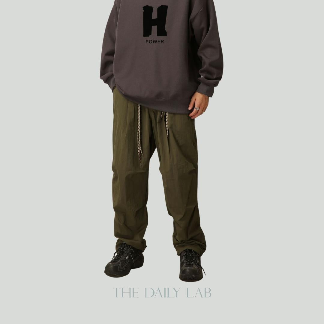 Cargo Drawstring Long Pants