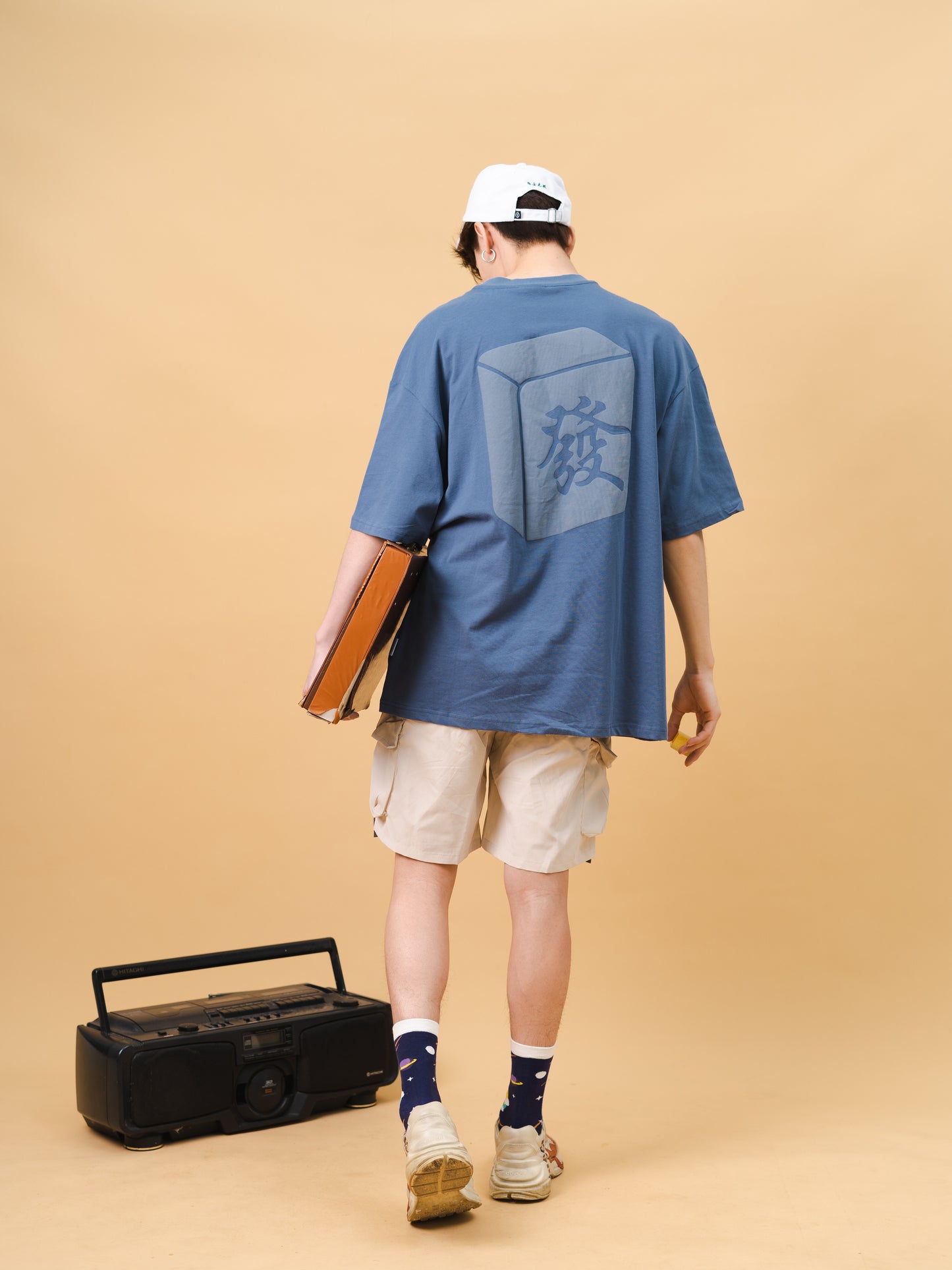 Mahjong Poker Oversized Tee (In-Stock)