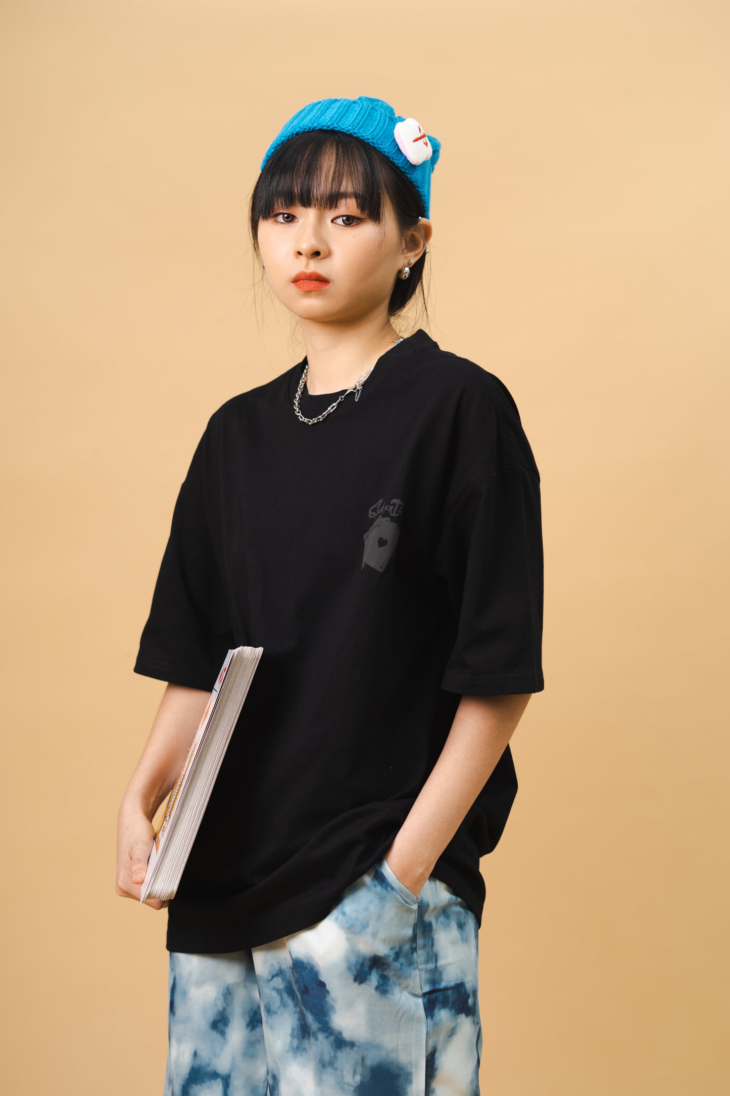 Mahjong Poker Oversized Tee (In-Stock)
