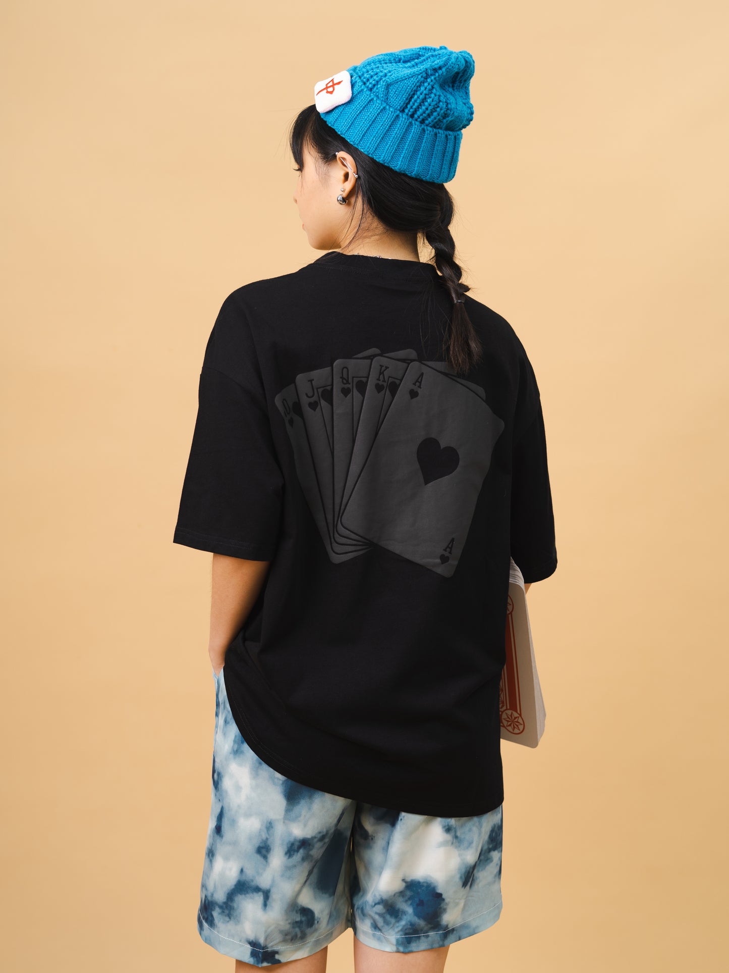 Mahjong Poker Oversized Tee (In-Stock)