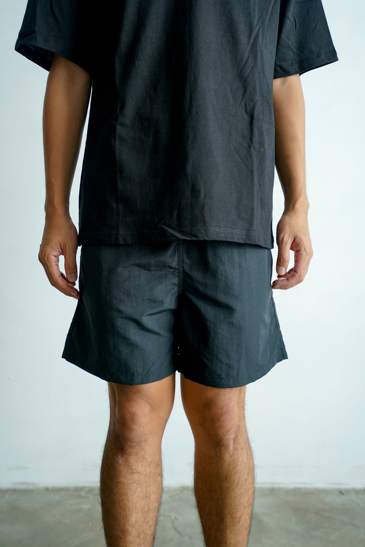 Black Classic Jersey Shorts
