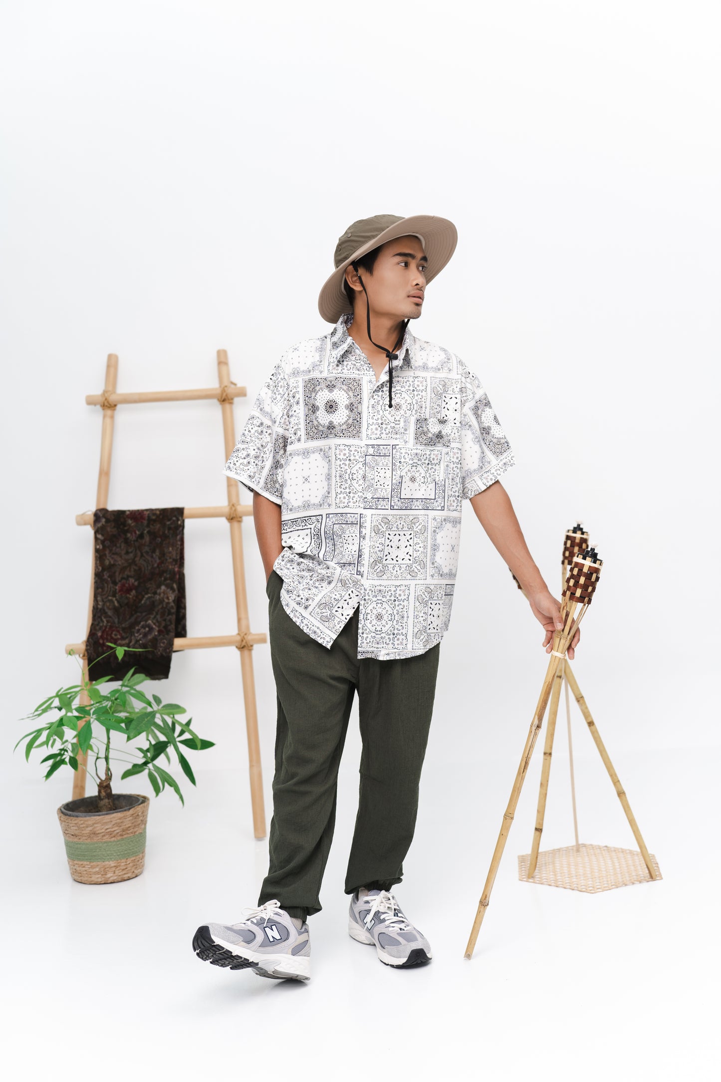 Qawi Polo Shirt in White