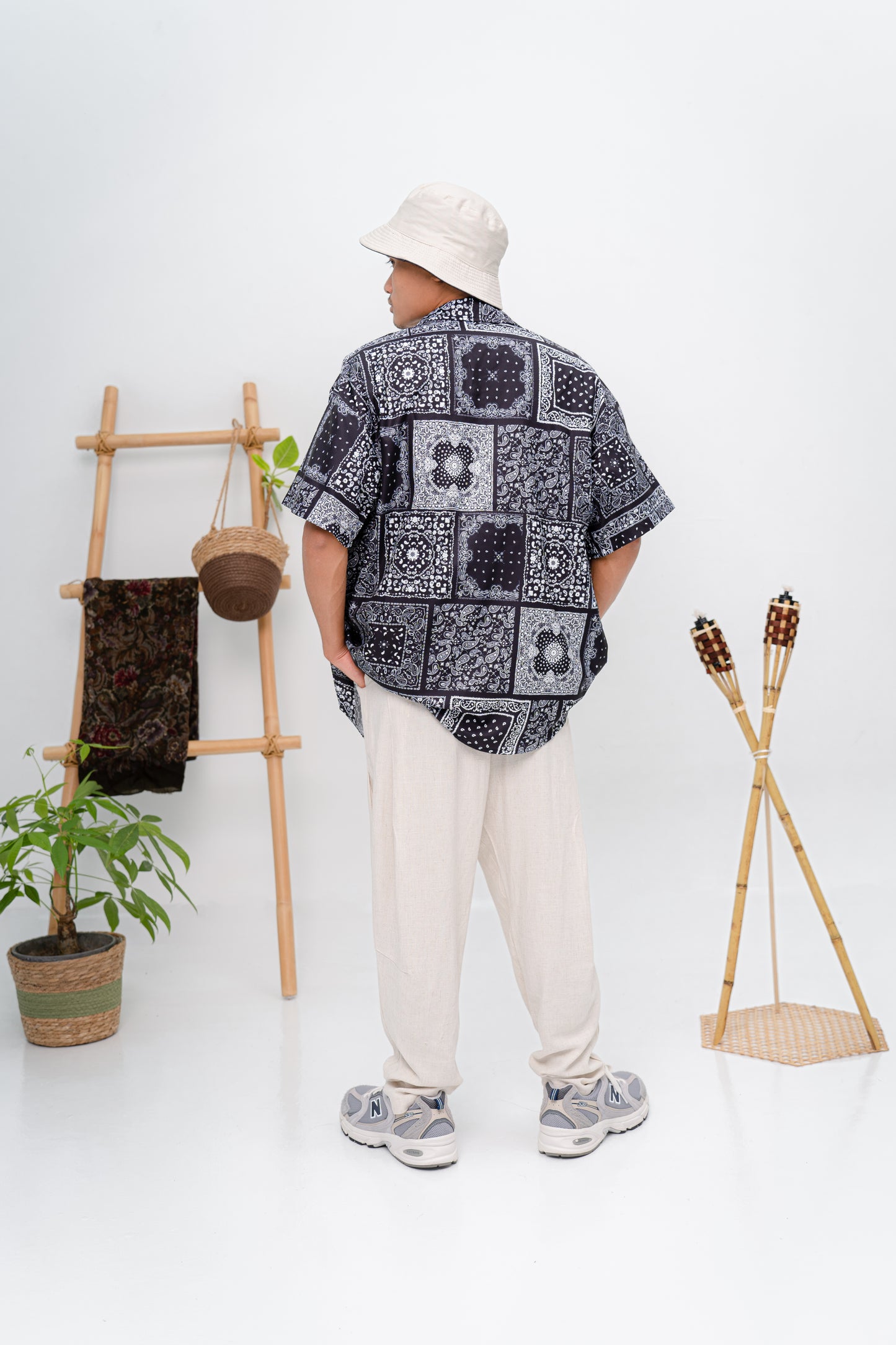 Qawi Polo Shirt in Black