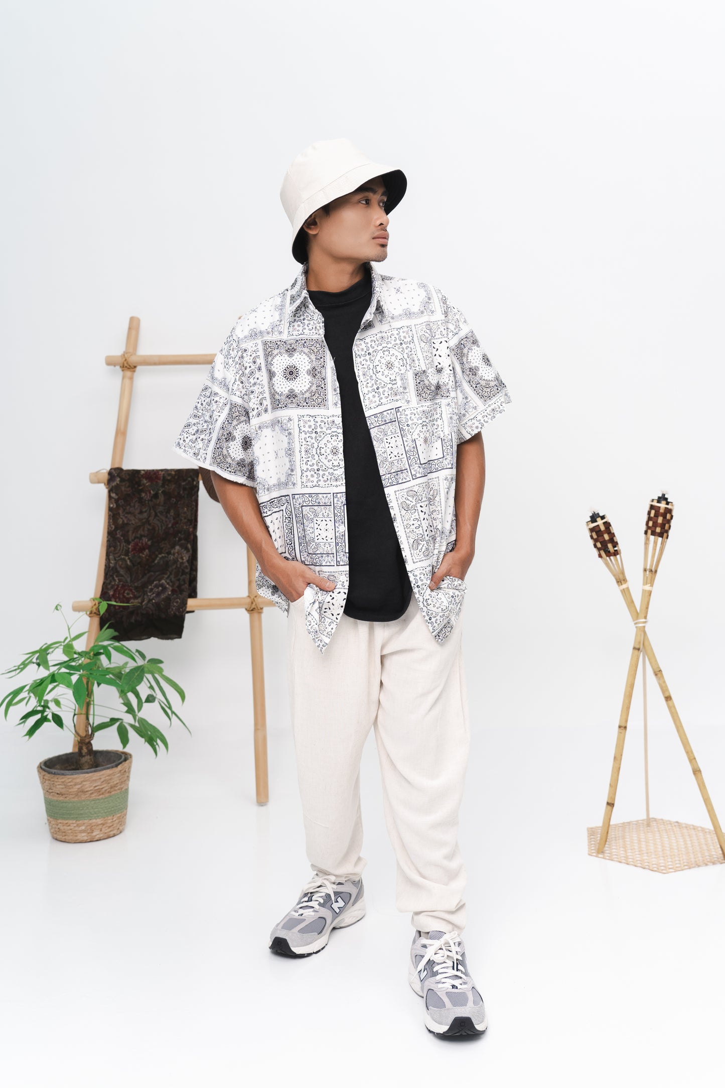 Qawi Polo Shirt in White