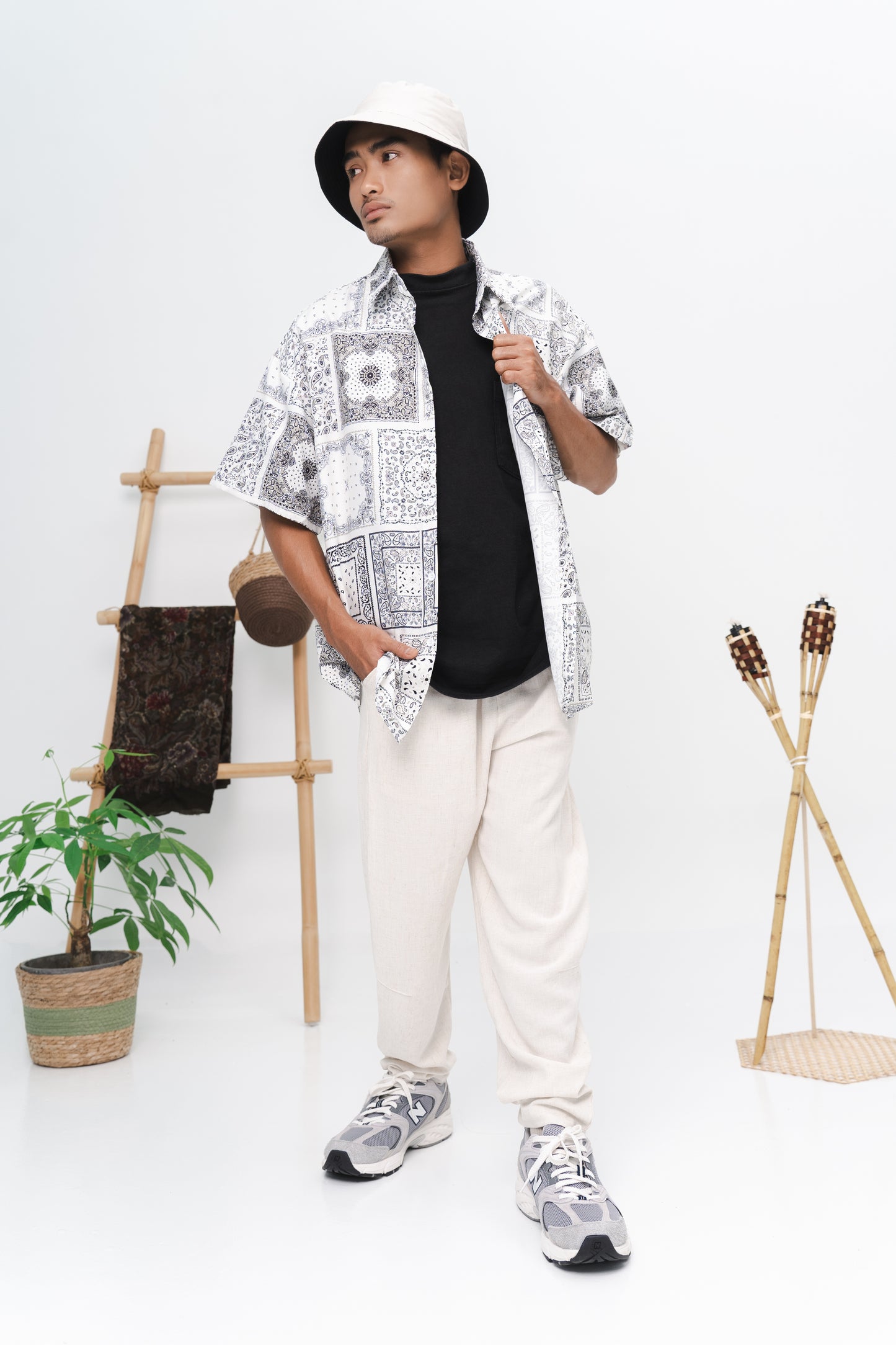 Qawi Polo Shirt in White