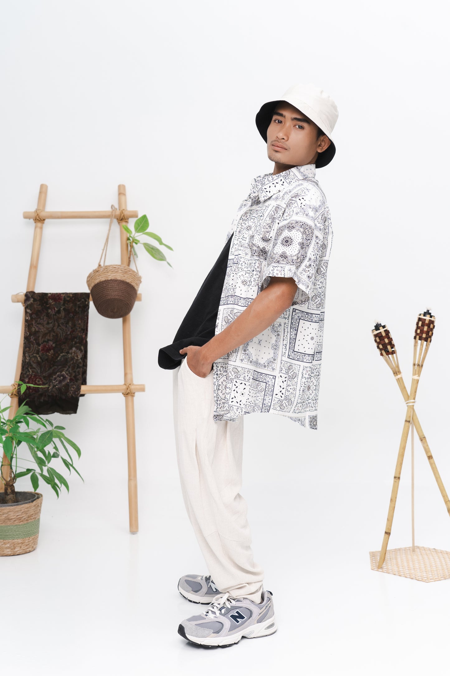 Qawi Polo Shirt in White