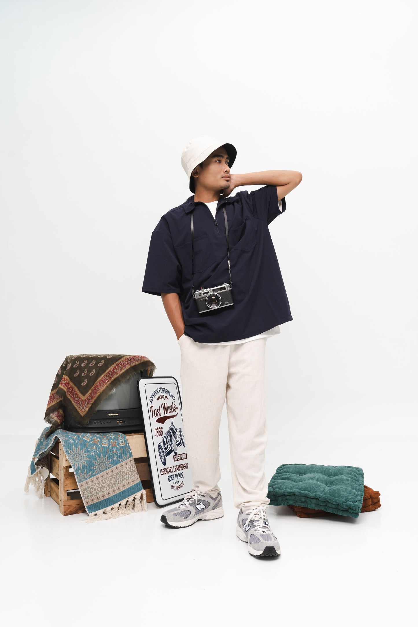 Cargo Loose Fit Overshirt