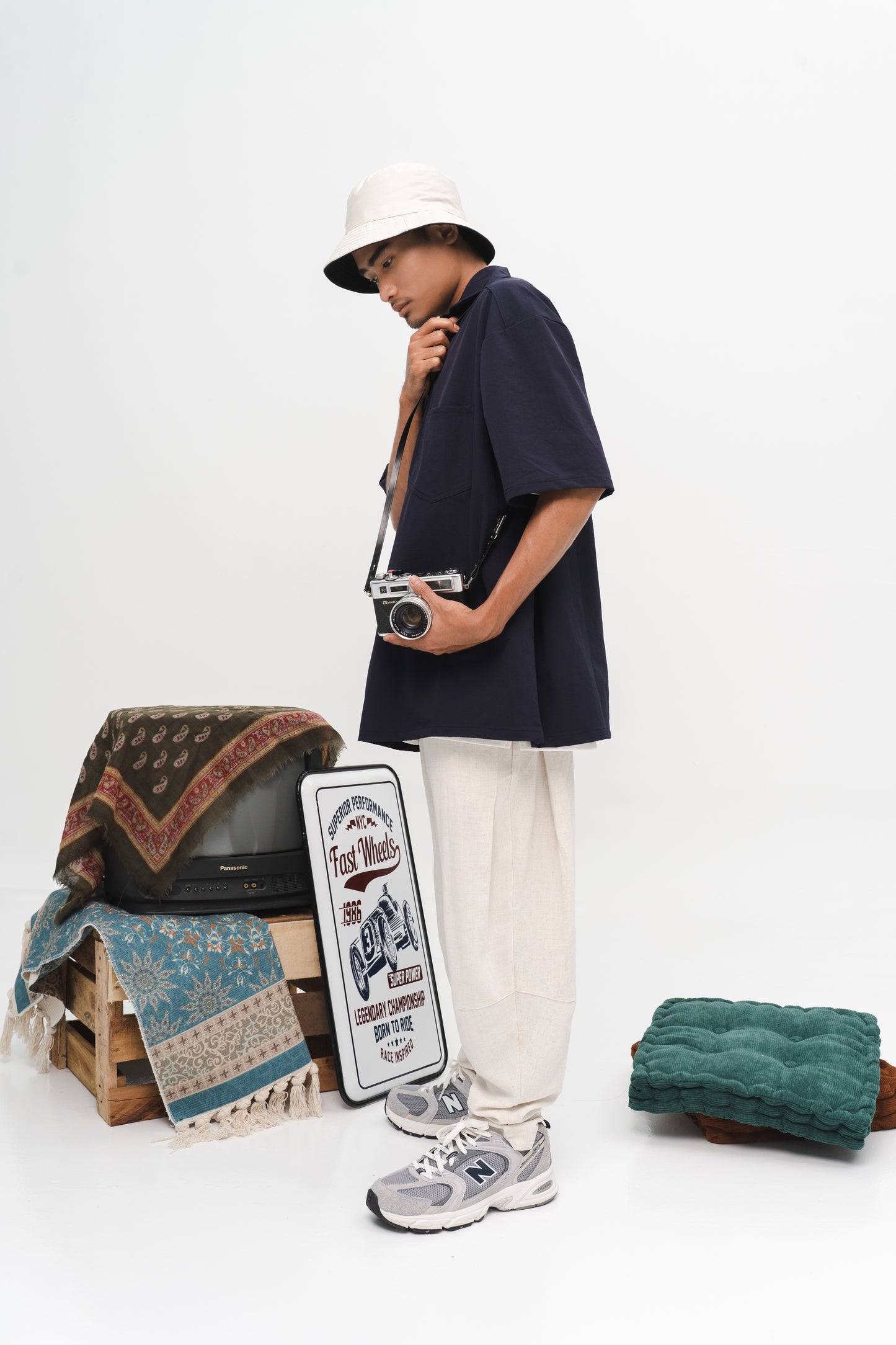 Cargo Loose Fit Overshirt