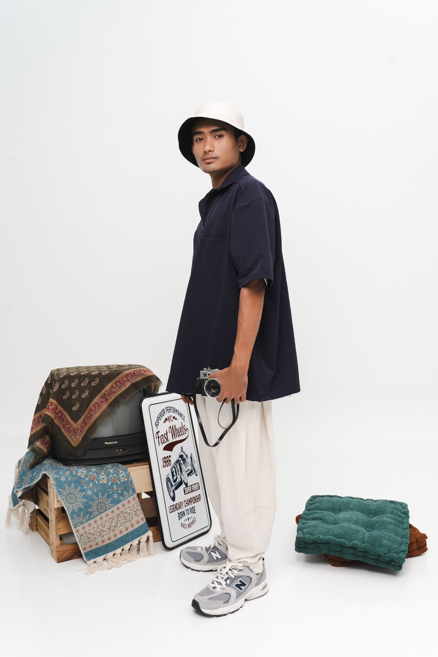 Cargo Loose Fit Overshirt