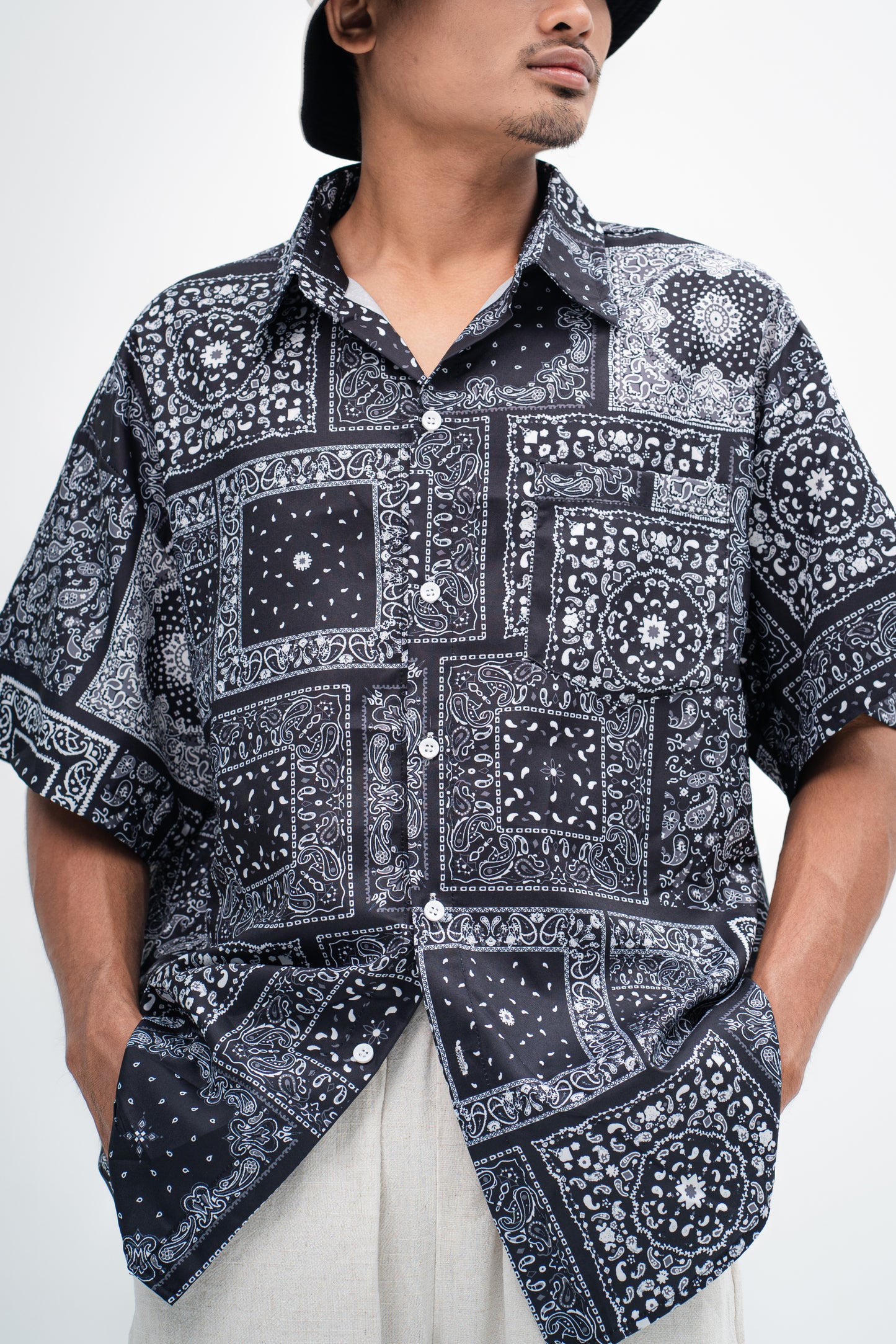 Qawi Polo Shirt in Black