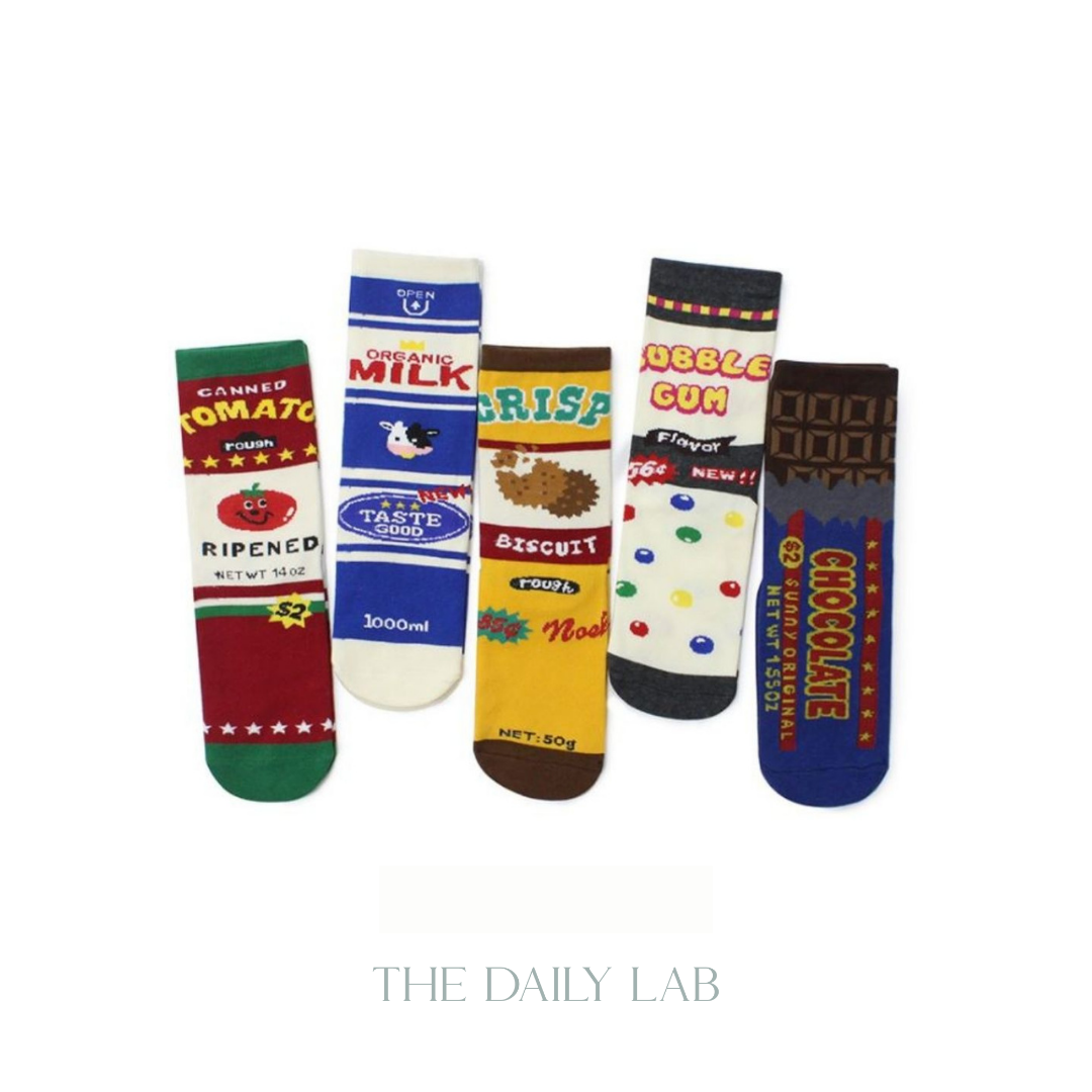 Food Fun Fair Quarter Socks (Pre-Order)