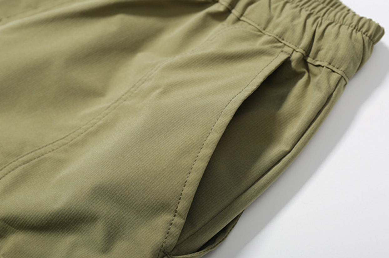 Zipper Cargo Shorts (In-Stock)