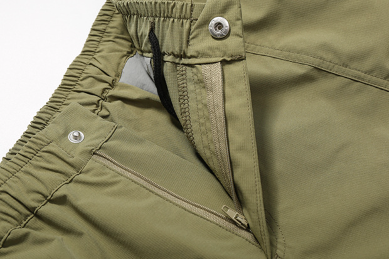 Zipper Cargo Shorts (In-Stock)