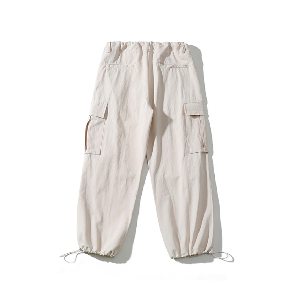 Elastic Cargo Pants