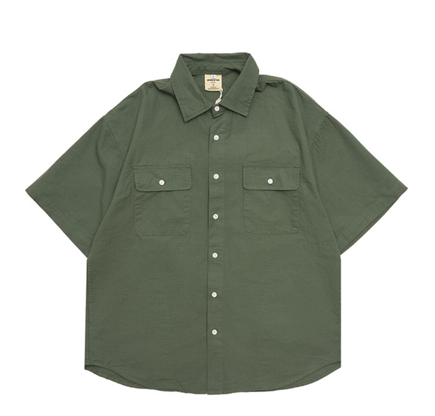 Retro Casual Buttoned Shirt