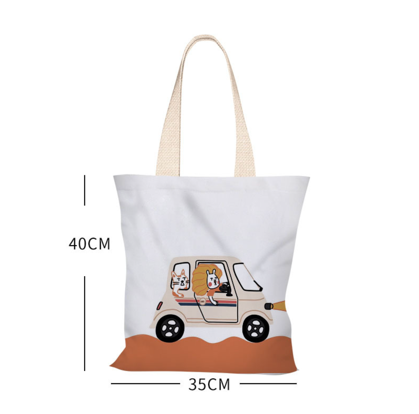 Cat Driver Canvas Bag (Pre-Order)