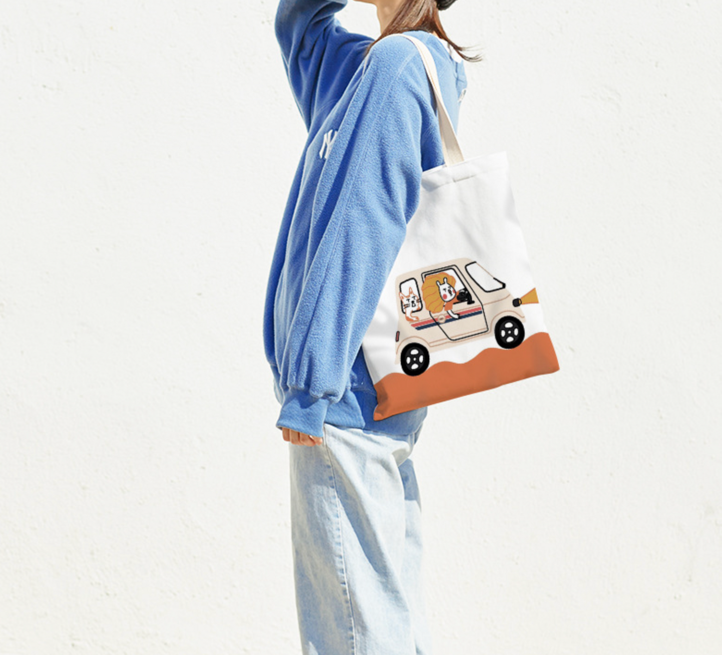Cat Driver Canvas Bag (Pre-Order)