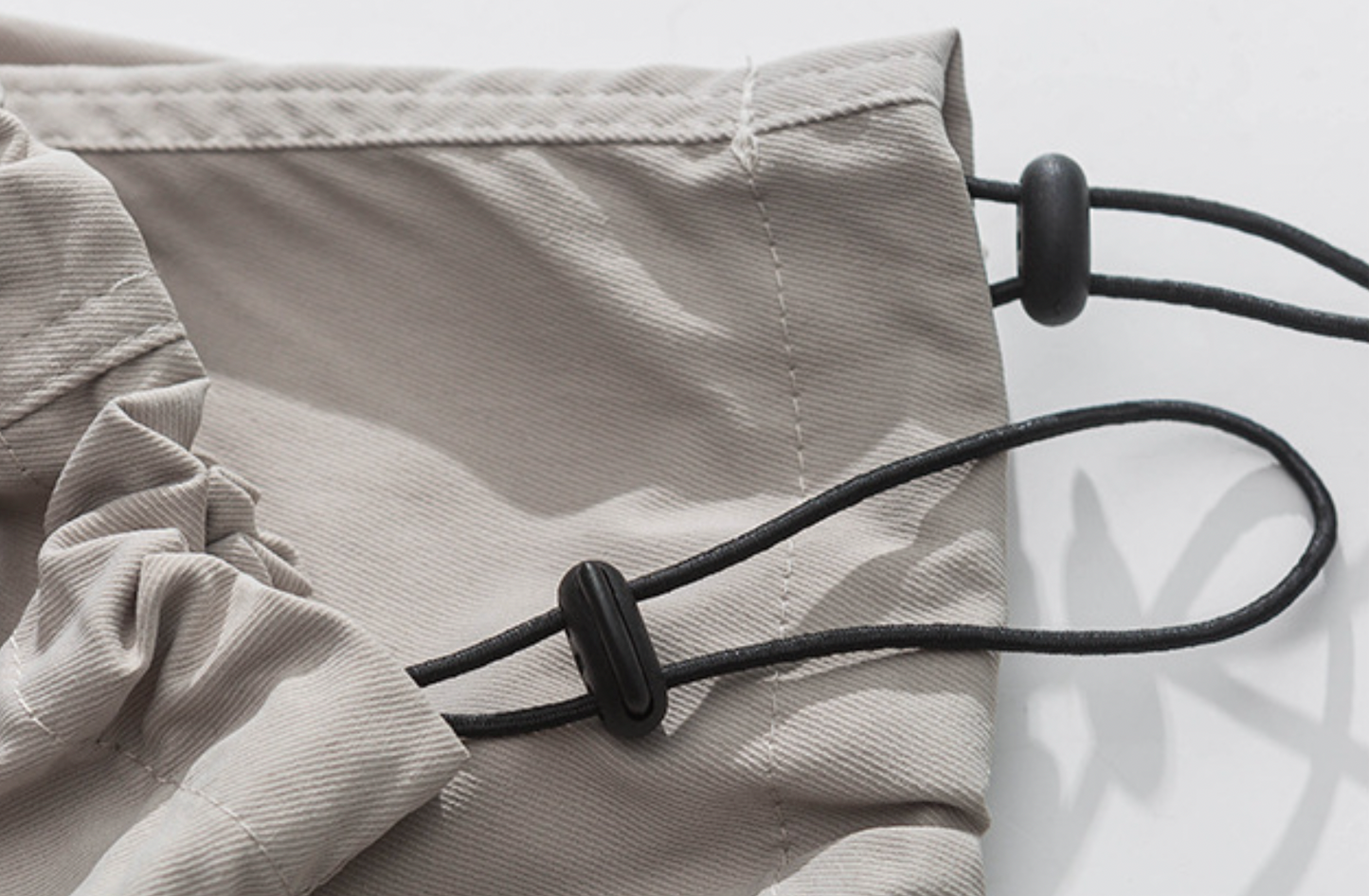 Cargo Loose Long Pants in Beige