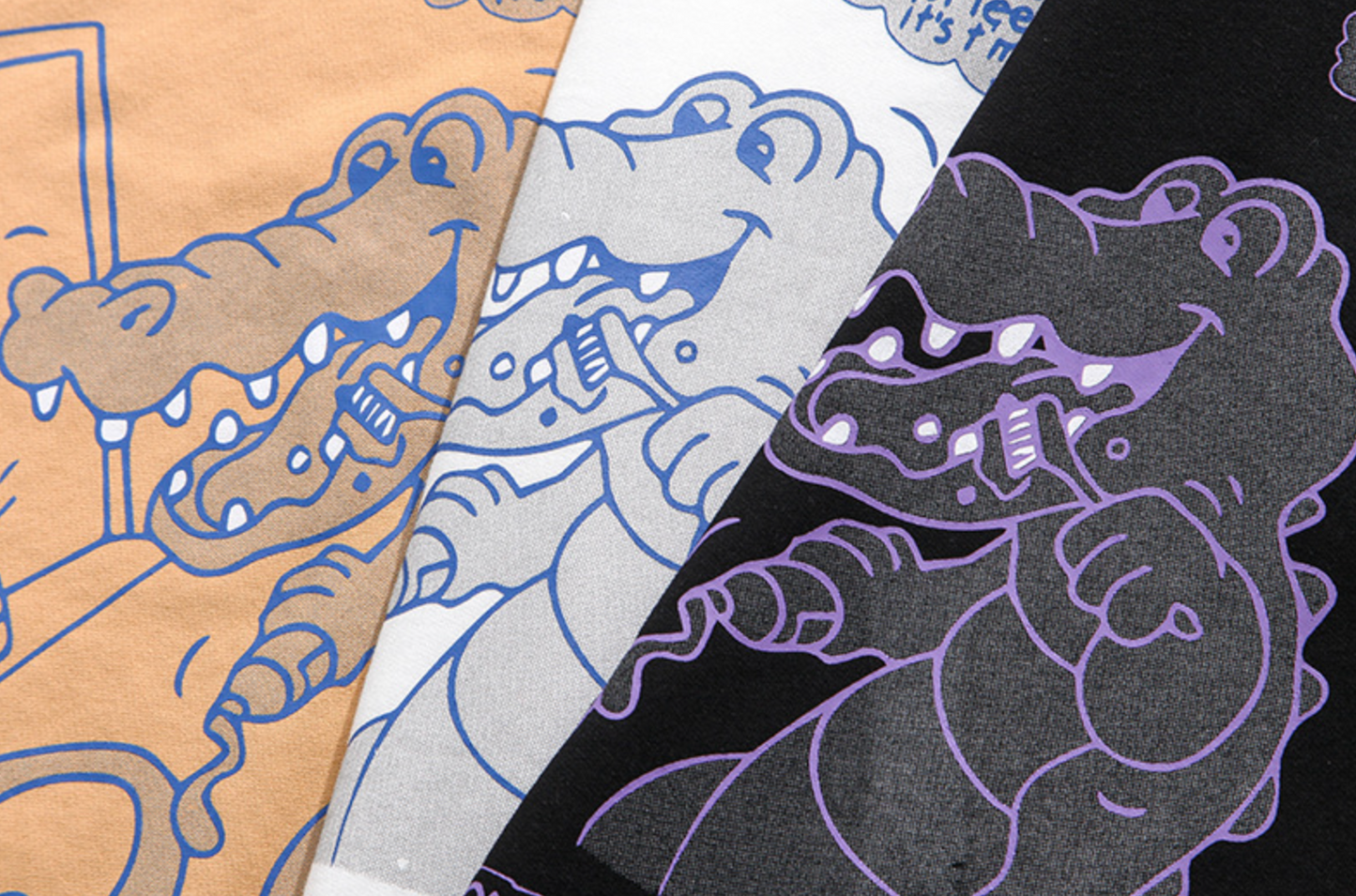 Brushing Dinosaur Long Sleeve T-shirt