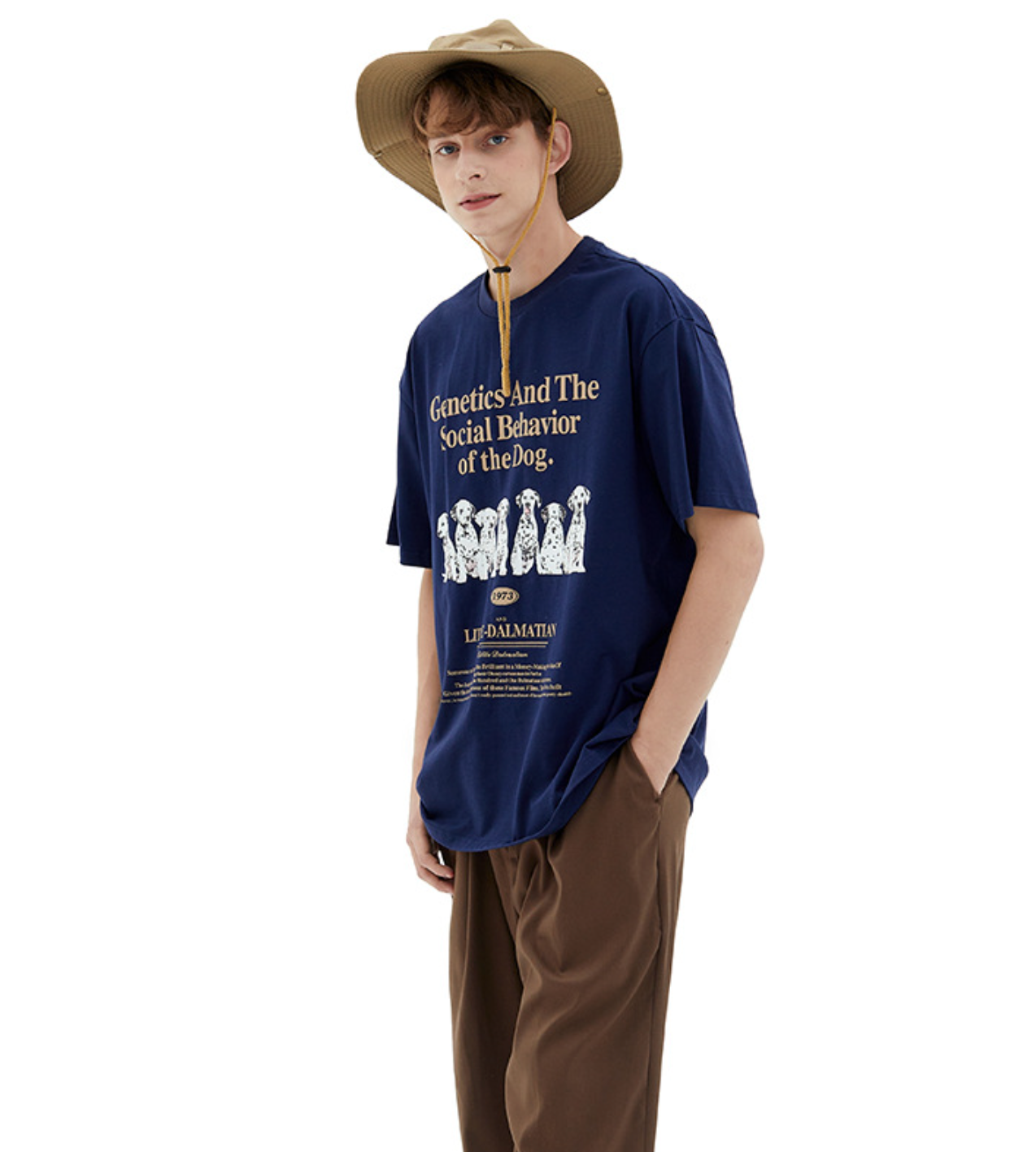 Social Behaviour Dog Oversized Tee