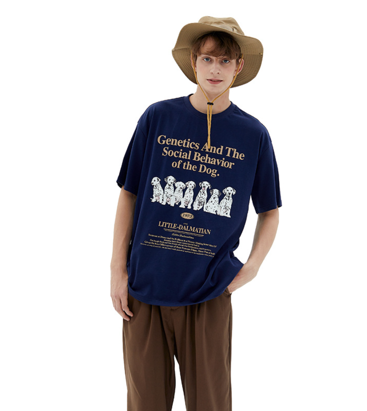 Social Behaviour Dog Oversized Tee