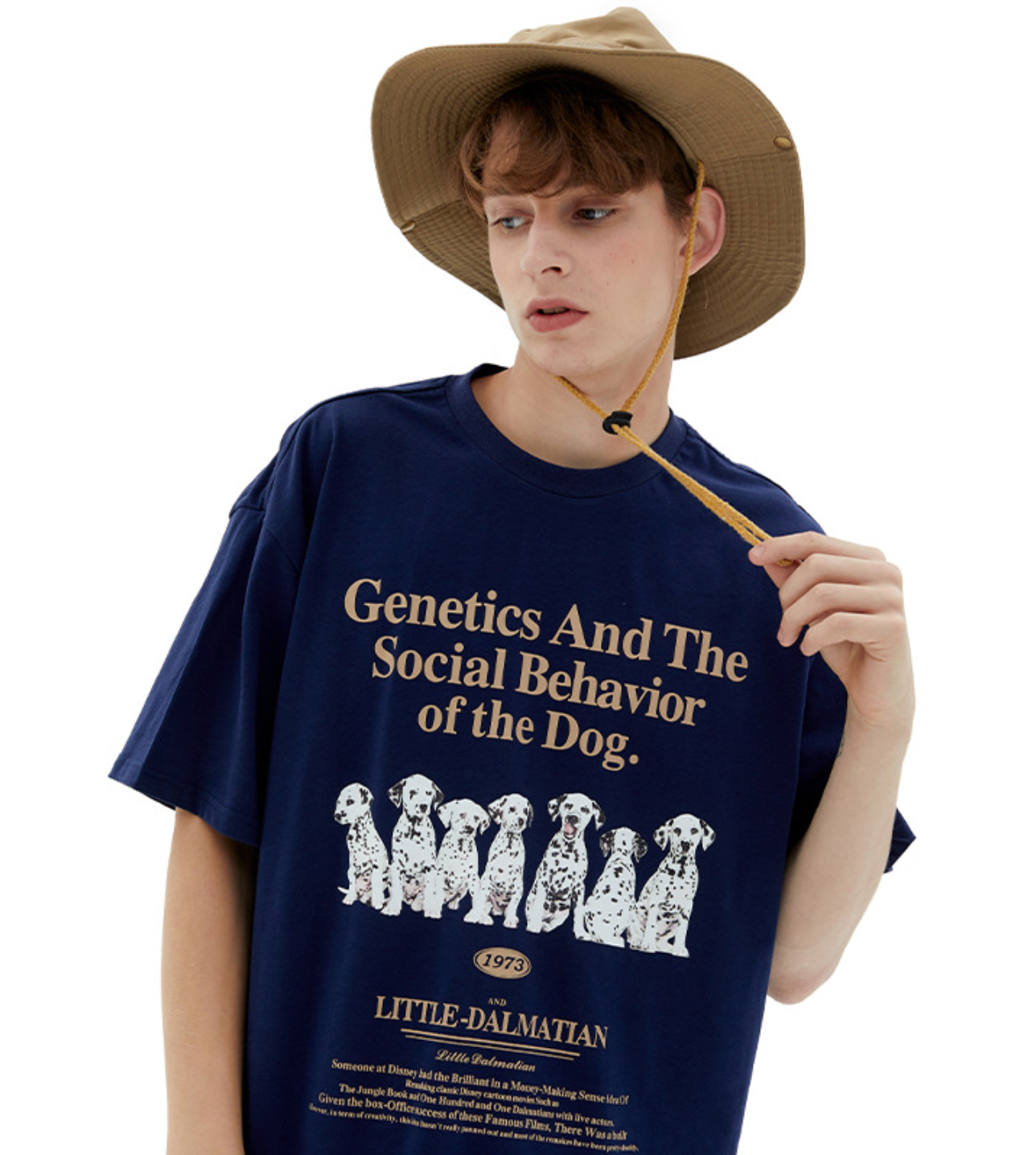 Social Behaviour Dog Oversized Tee