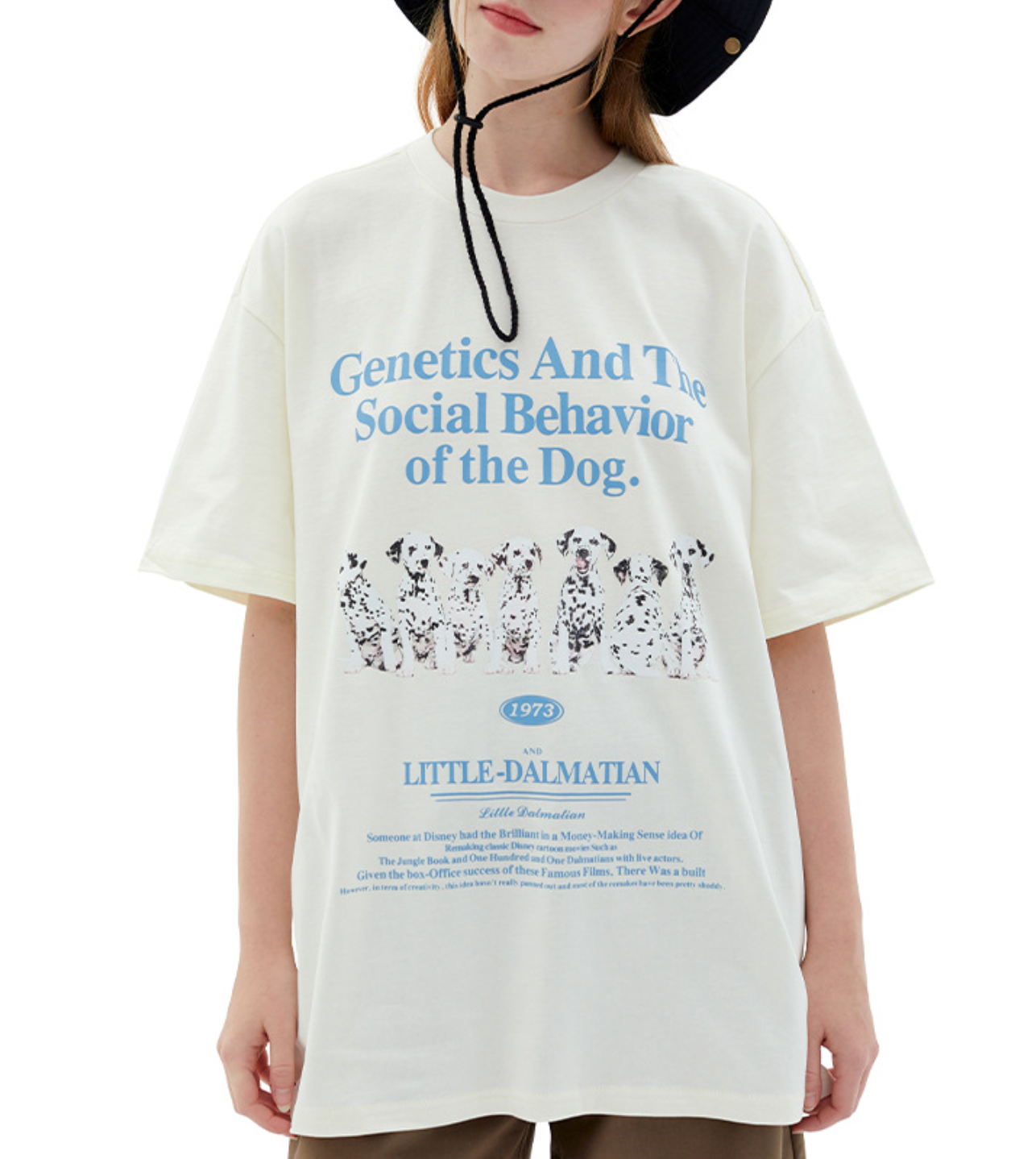 Social Behaviour Dog Oversized Tee