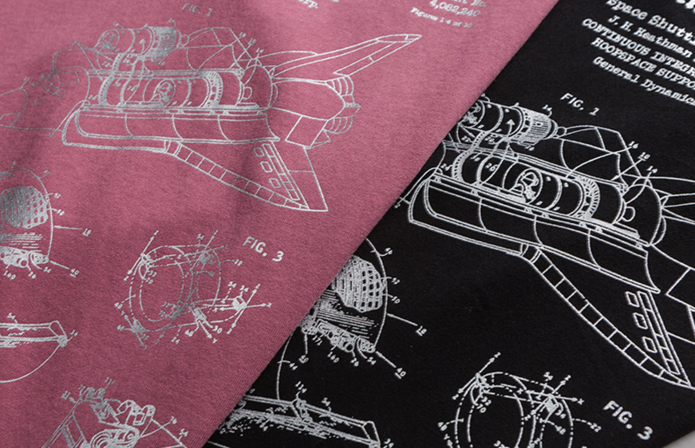 Spacecraft Graphic Oversized Tee