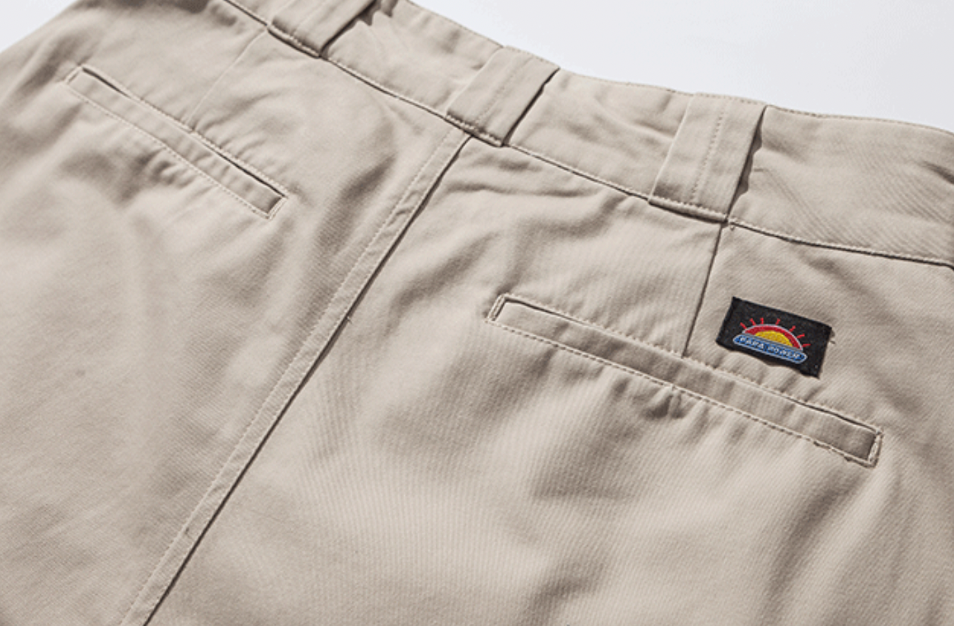 Casual Cotton Pants in Beige