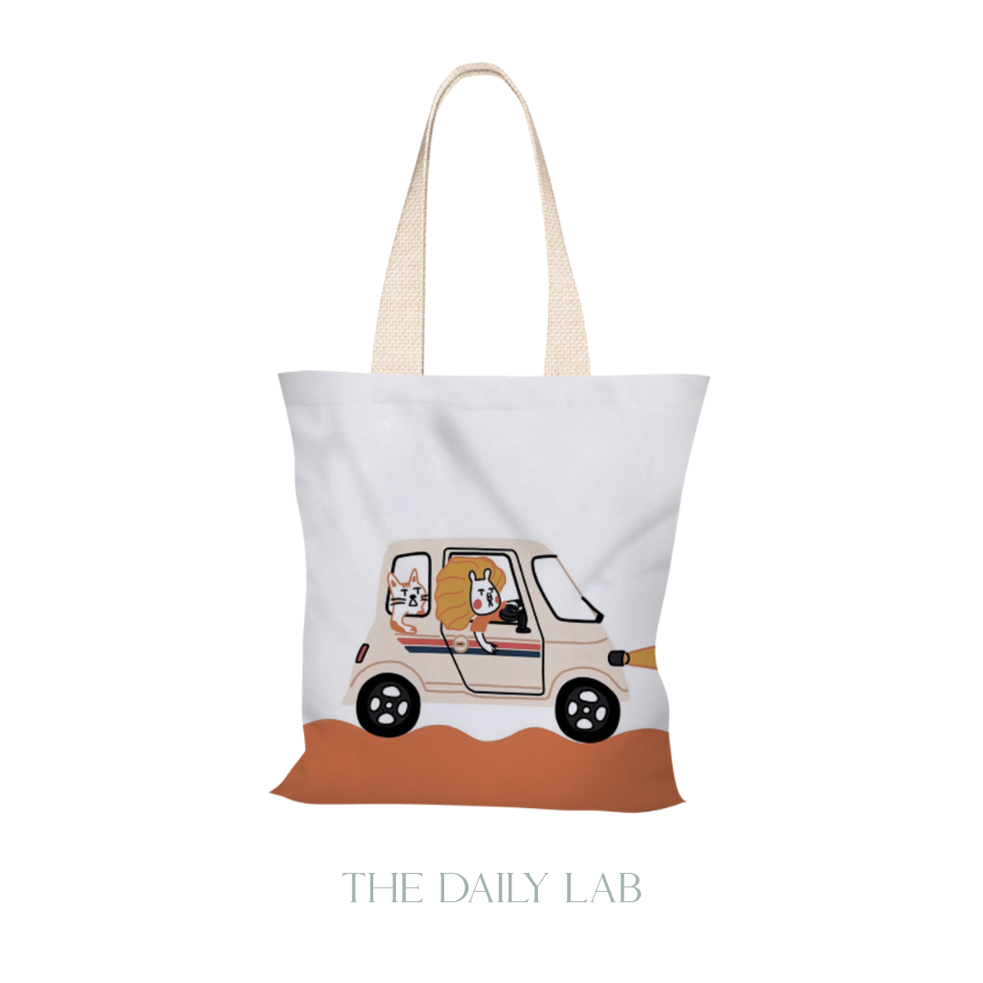 Cat Driver Canvas Bag (Pre-Order)