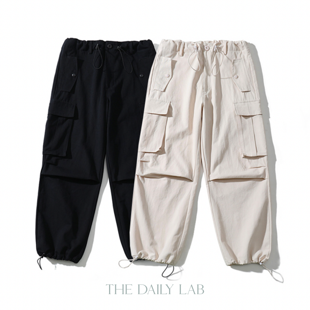 Elastic Cargo Pants