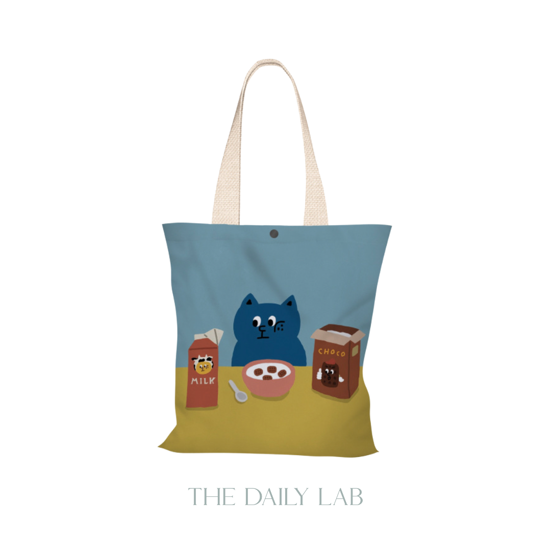 Hungry Cat Canvas Bag (Pre-Order)