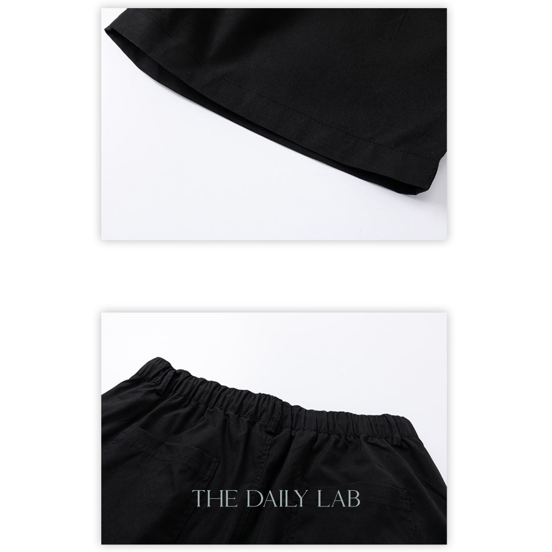 Drawstring Straight Pants