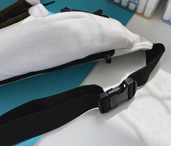 White Canvas Bum Bag (Pre-Order)