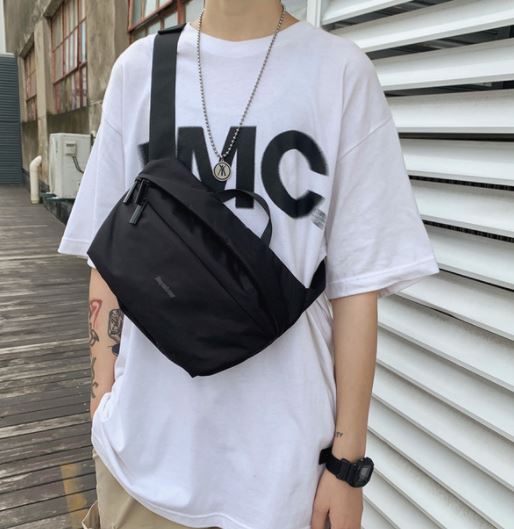 Black Crossbody Bum Bag (Pre-Order)