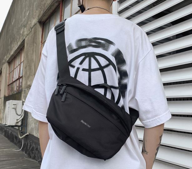 Black Crossbody Bum Bag (Pre-Order)