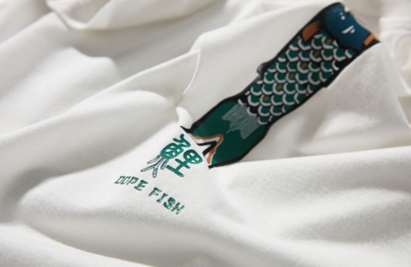 Dope Fish Tee in White