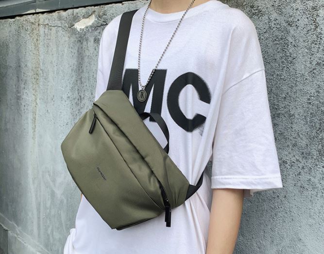 Green Crossbody Bum Bag (Pre-Order)