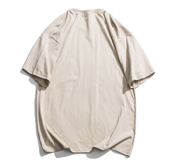 Heart Oversized Tee in Khaki